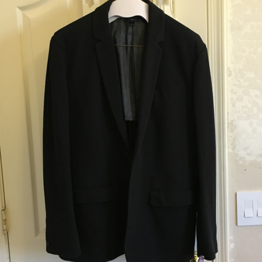 John Varvatos Black Sport Coat/Blazer